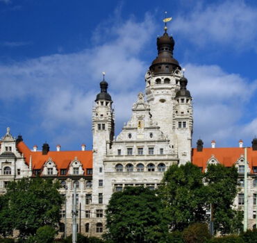 Leipzig Neues Rathaus Ansicht Neues Rathaus Leipzig